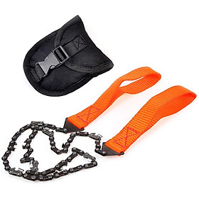 Outdoor Camping Tools Garden Tools 24-inch Portable Outdoor Survival Hand Zipper Saw Wire Saw Handheld Chains Saw Wood