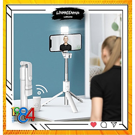 Mua Gậy Chụp Ảnh 3 Chân Có Đèn Led Trợ Sáng F210S - Có thể gấp gọn
