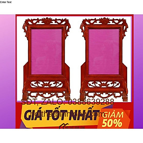 Mua Khung ảnh thờ gỗ hương cao cấp