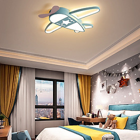 Mua Đèn Ốp Trần Máy Bay 40W KT 50CM X 59CM - Đèn Trần Trang Trí Phòng Ngủ Bé Trai Và Bé Gái