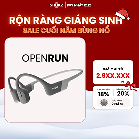 Tai Nghe Bluetooth Thể Thao Truyền Âm Thanh Qua Xương SHOKZ OPEN RUN S803 - Hàng chính hãng
