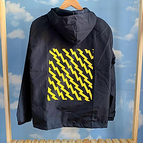 Áo Khoác dù Jacket unisex form rộng nam nữ 2 lớp FLASH