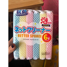 Mua SET 6 MIẾNG RỬA BÁT TẠO BỌT DAISO NHẬT BẢN