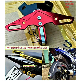 PAT GẮN BIỂN SỐ XE MÁY XE EX150 MẪU MỚI HÀNG LOẠI ĐẸP CHUẨN