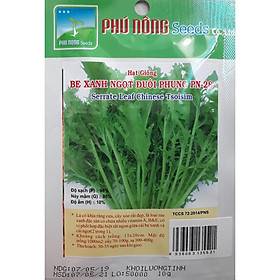Hạt Giống Cải Bẹ Xanh Ngọt Đuôi Phụng Phú Nông