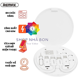 Bộ cáp sạc nhanh đa năng REMAX Wanbo Series 60W RC-190 - Hàng chính hãng