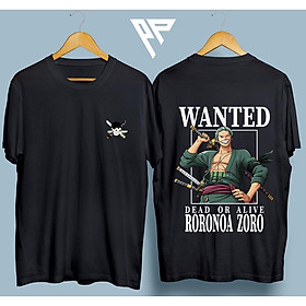 HOT - Mẫu áo thun Roronoa Zoro | One Piece Anime độc đẹp giá rẻ cổ tròn tay ngắn