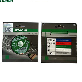 Đĩa cắt gạch ướt HITACHI  125mm - Hợp kim dày 1.7 mm - Hàng Chính Hãng