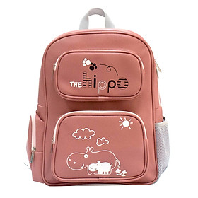 Ba Lô Học Sinh The Hippo B-12-023 Màu Hồng