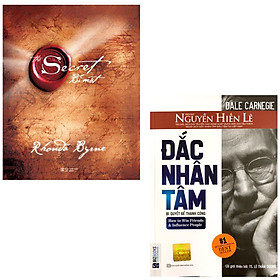 combo Bí mật - The secret và Đắc Nhân Tâm - Bản Dịch Gốc Từ Nguyễn Hiến Lê
