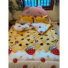 Chăn phao trần bông dày loại 1, chăn phao siêu nhẹ kích thước 1,8mx2m