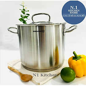 Mua Nồi inox cao cấp Korkmaz Proline 9 lít thân cao - A1166 - Hàng Chính Hãng