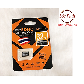 Mua Thẻ nhớ Mixie Micosd chuyên camera 32gb / 64bg - HÀNG CHÍNH HÃNG