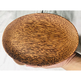 Mua Dĩa Gỗ Dừa Hình Ovan