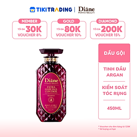Dầu gội kiểm soát tóc rụng & phục hồi Moist Diane Extra Hair Fall Control (Dùng cho tóc yếu, rụng, nhiều gàu) 450ml