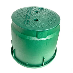 Mua Hộp bảo vệ van (hộp đựng van) điện từ KRain - Mỹ 10 inch VB101 tưới cây tự động sân vườn cao cấp 100% chất liệu nhựa HPDE nguyên sinh