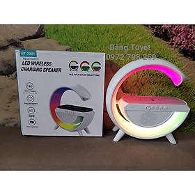 Mua Loa Bluetooth Sạc Không Dây Dây Đèn Led Tạo Không Khí 3in1 BT 2301 Loa Nghe Nhạc Đa Năng   Loa Chữ G Bluetooth Kèm Sạc Không Dây  256 Màu Led RGB Trang Trí Siêu Đẹp  Âm Thanh Sống Động Rõ Nét