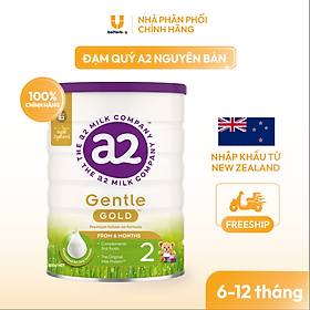 Combo 3 Lon Sữa a2 Milk a2 Gentle Gold Đủ Số Lon 800g