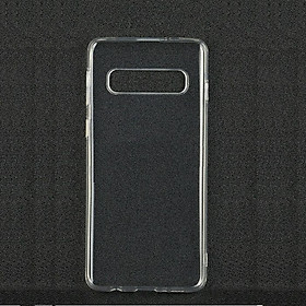 Ốp lưng dẻo silicone trong suốt dành cho Samsung Galaxy S10 Plus