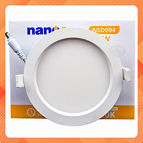 Mua Đèn Led Âm Trần Tròn 9W Nanoco NSD0941-4000K