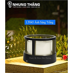 Đèn Sân Vườn Ngoài Trời - Trụ Cổng Cột Đèn Hàng Rào Mái Hiên Chống Nước Cao Cấp Decor Vintage - Led Siêu Sáng -Có Video