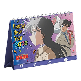 Lịch Để Bàn - Chủ Đề Truyện Tranh - Conan / Doraemon- NXB Kim Đồng