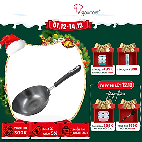 Mua Chảo gang đúc công nghệ mới La gourmet Nitrigan™ 20cm lòng sâu - 367532 (tốt cho sức khỏe  siêu bền)