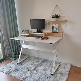 Mua Bàn làm việc chân sắt UKZ  bàn để máy tính vô cùng chắc chắn phù hợp với mọi không gian