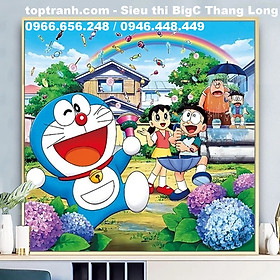 Mua Tranh thêu chữ thập hoạt hình doremon và những người bạn DX1121 chưa thêu