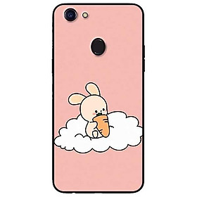 Ốp lưng dành cho Oppo F1s - A83 - Oppo F5 ( F5 Youth ) - F7 mẫu Thỏ Ăn Cà Rốt Hồng