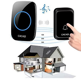Mua BỘ CHUÔNG CỬA BÁO KHÁCH KHÔNG DÂY XA 200M THÔNG MINH CHO MỌI NHÀ