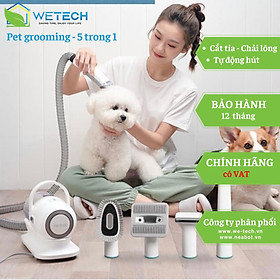 Máy hút cắt tỉa lông thú cưng đa năng thế hăng hàng chính hãng Neabot Pet Grooming Neakasa