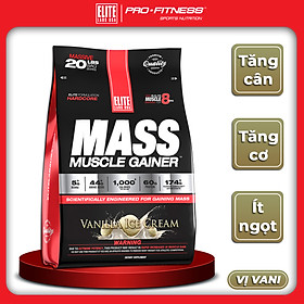 Sữa Tăng Cân Elite Labs Mass Muscle Gainer 20lbs 9kg