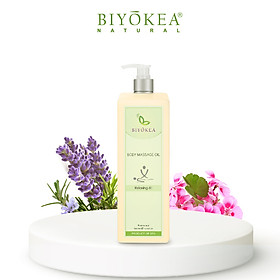 Dầu Massage Body  Biyokea - Relaxing B1 (thư giãn) - 1000ml