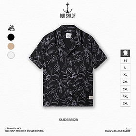 Áo sơ mi nam họa tiết vải sợi tre Old Sailor - O.S.L COBAN BAMBOO SHIRTS - premium - 88528 - Big size upto 5XL