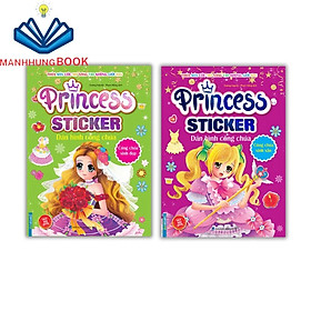 Sách - Combo 2c princess sticker(xinh xắn+xinh đẹp)