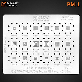 Mua Vỉ làm chân IC nguồn Quancomm PM1  PM2 hãng AMAOE (Vỉ Android)