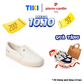 Giày lười nam Pierre Cardin - PCMFWSD100WHT màu trắng