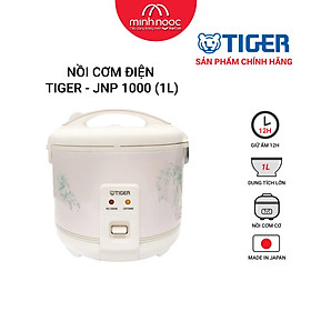 HÀNG CHÍNH HÃNG Nồi cơm điện mini màu hồng Tiger dung tích 1 lít JNP