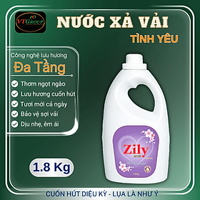 Nước Xả Vải Zily lưu hương dài lâu 1.8 kg