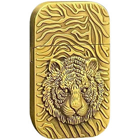 Mua Vỏ Hột Quẹt Bật Lửa Xăng Đá HG05-ST Họa Tiết Sư Tử Độc Lạ - Nhiều màu