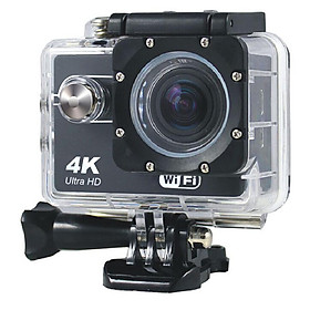 Máy ảnh thể thao xe đạp Núi Xe máy Mũ bảo hiểm Mũ bảo hiểm Mini Camera Máy quay phim đầy đủ 4K 1080p HD Video Màu ghi: Đen