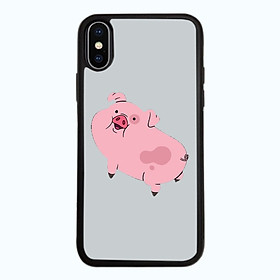 Ốp Lưng Kính Cường Lực Dành Cho Điện Thoại iPhone X Pig Pig Mẫu 6