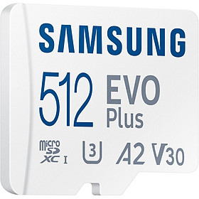 Thẻ Nhớ Micro SDXC Samsung Evo Plus U3 130MB/s 512GB New - Hàng Nhập Khẩu