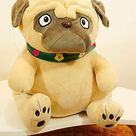 CHÓ PUG NGỒI MỊN 60CM