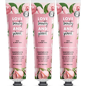 Combo 3 Kem Đánh Răng Love Beauty And Planet Bảo Vệ Toàn Diện 95G x 3