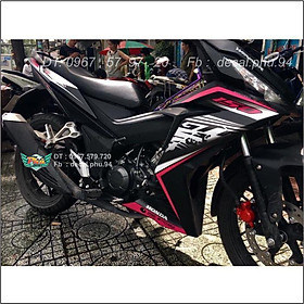 Tem Winner Đen nhám phối hồng bạc