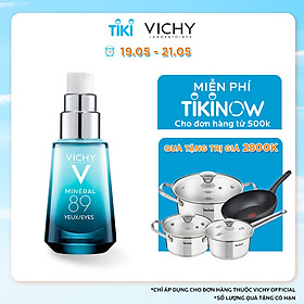 Vichy Minéral 89 Eyes - Kem Xoá Tan Bọng Mắt Cùng Với Nếp Nhăn 15ml