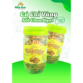 Đặc Sản Bình Thuận - Cá Chỉ Vàng Sốt Chua Ngọt (Nguyên Con) Đầm Sen - 120G