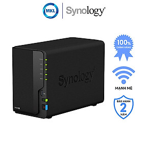 Combo Thiết Bị Lưu Trữ Synology DiskStation DS220 + 2 ổ cứng NAS N300 8TB - Hàng Chính Hãng